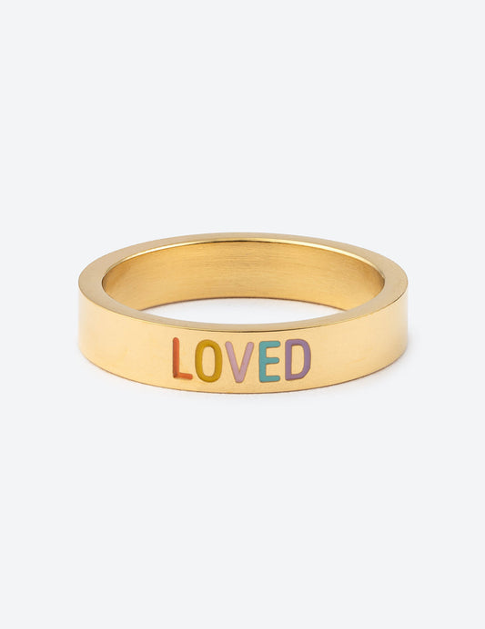 Gold Loved Ring