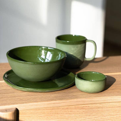 Handmade Ukrainian Porcelain Pinch Bowl