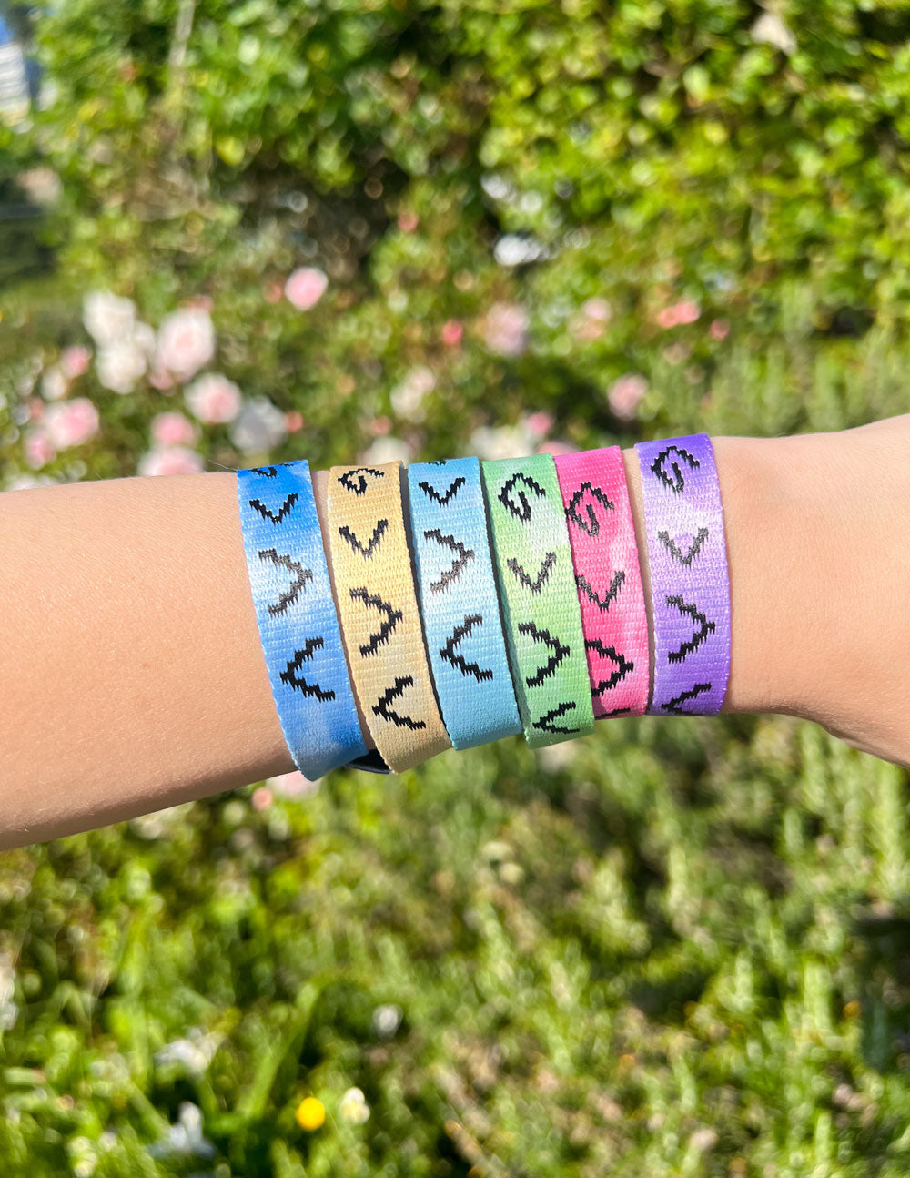 Highs and Lows Tie-Dye Bracelet Pack