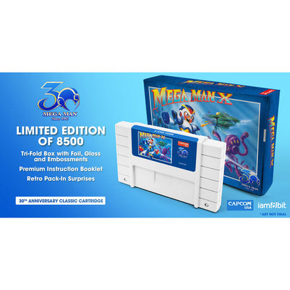 Mega Man X - 30th Anniversary Classic Cartridge - Legacy Cartridge Collection (Super Nintendo)