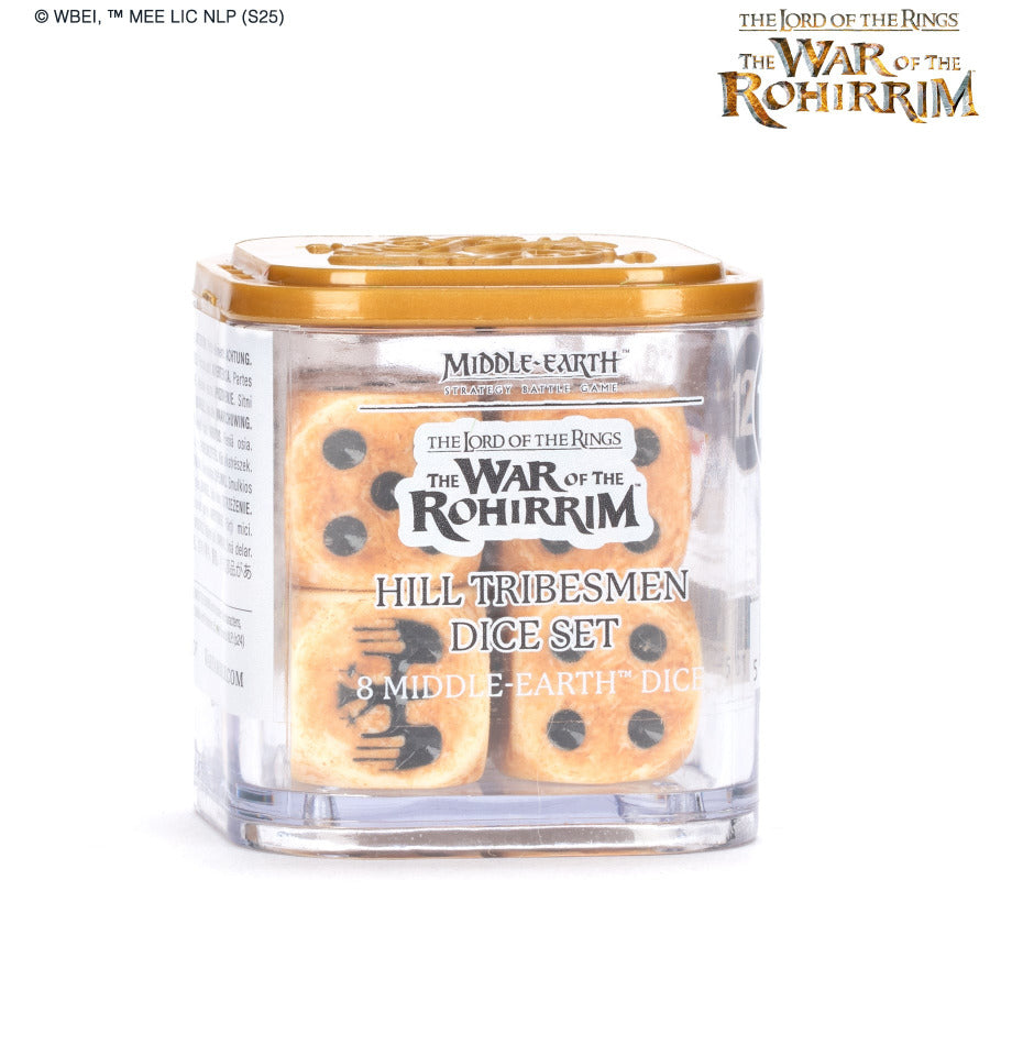 Middle Earth - Hill Tribesmen Dice Set