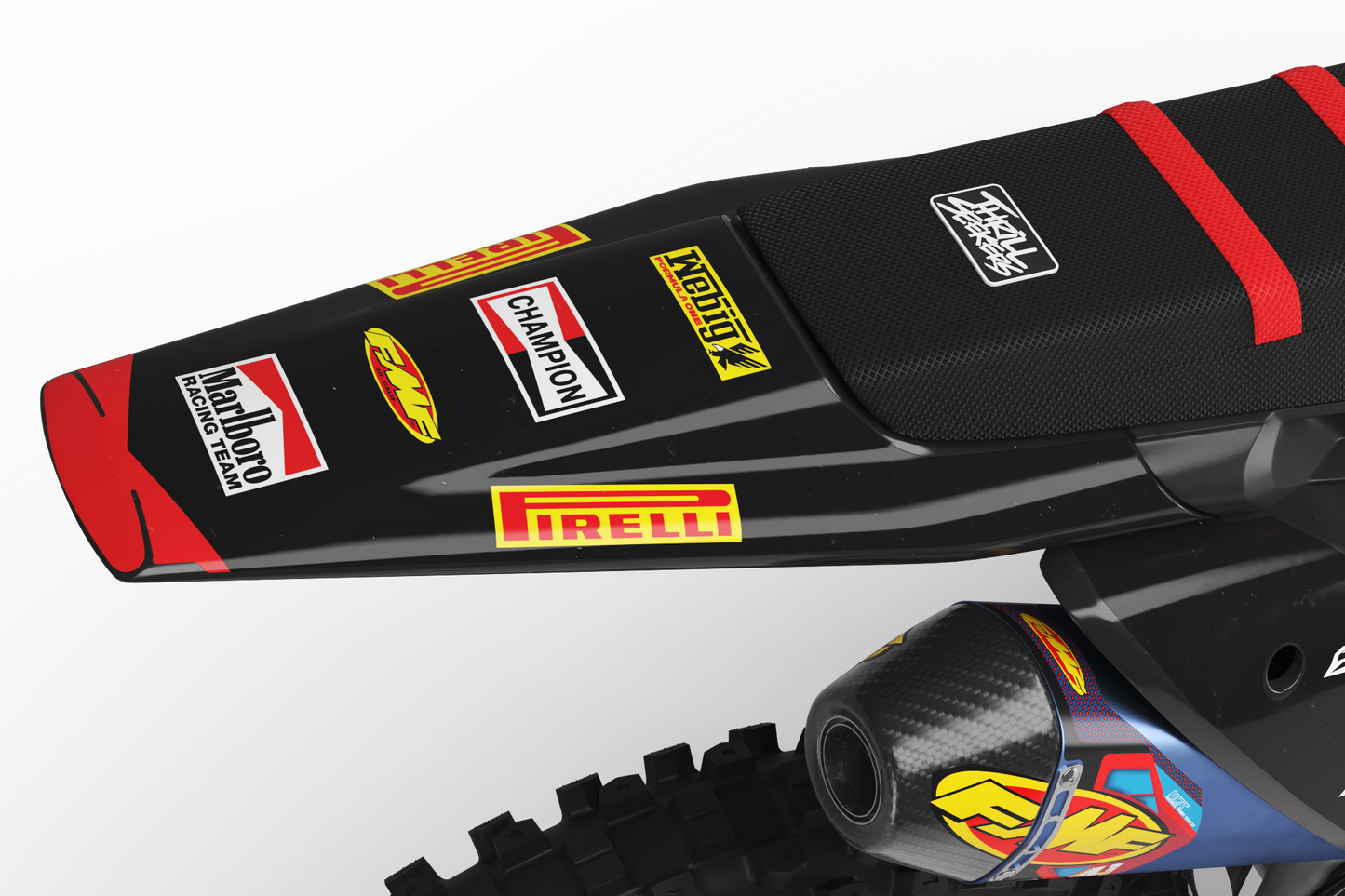 Formula 1 Racing Black Graphics Kit