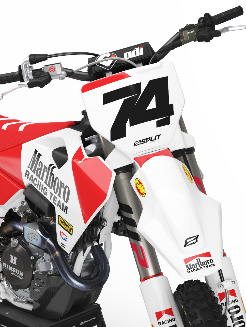 Formula 1 Racing White Graphics Kit