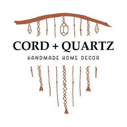 Beginner DIY Macrame craft kit. Macrame wall hanging kit, Craft kits for adults and kids. DIY boho wall decor. Macrame tutorial kit