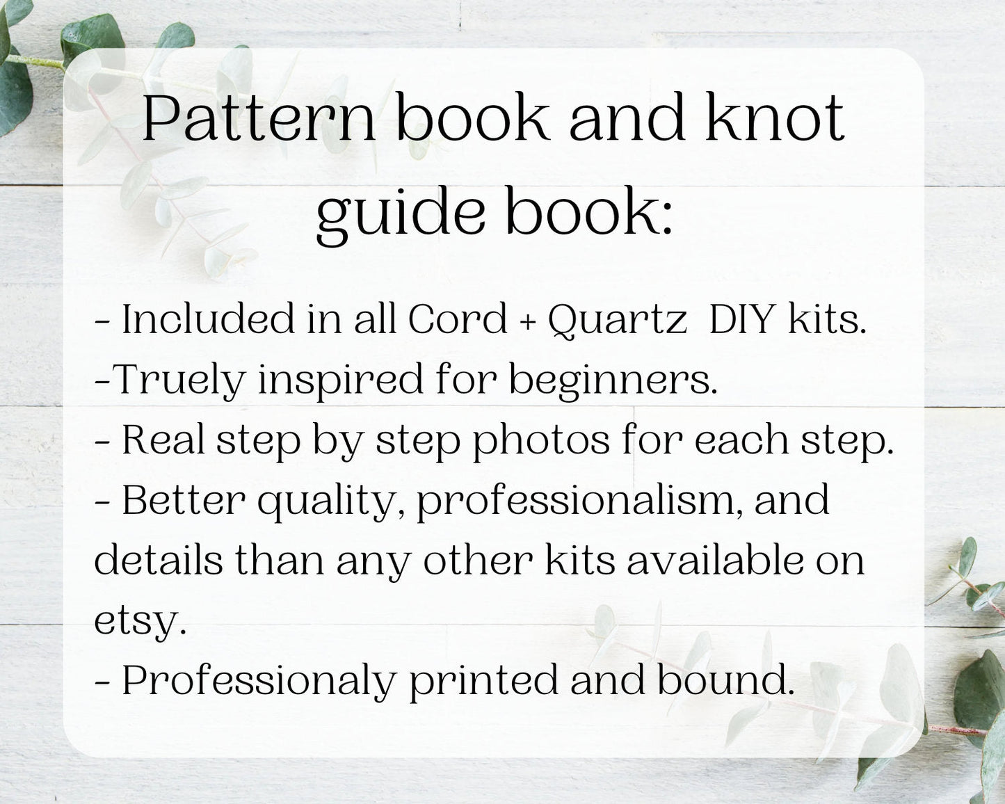 Beginner macrame wall hanging kit. Macrame diy craft kit for beginners.