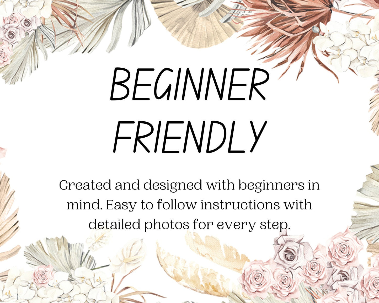 Macrame leaf/feather DIY craft kit. DIY home decor.