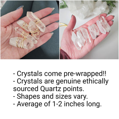 Macrame moon and crystal DIY KIT. Beginner tutorial and materials.