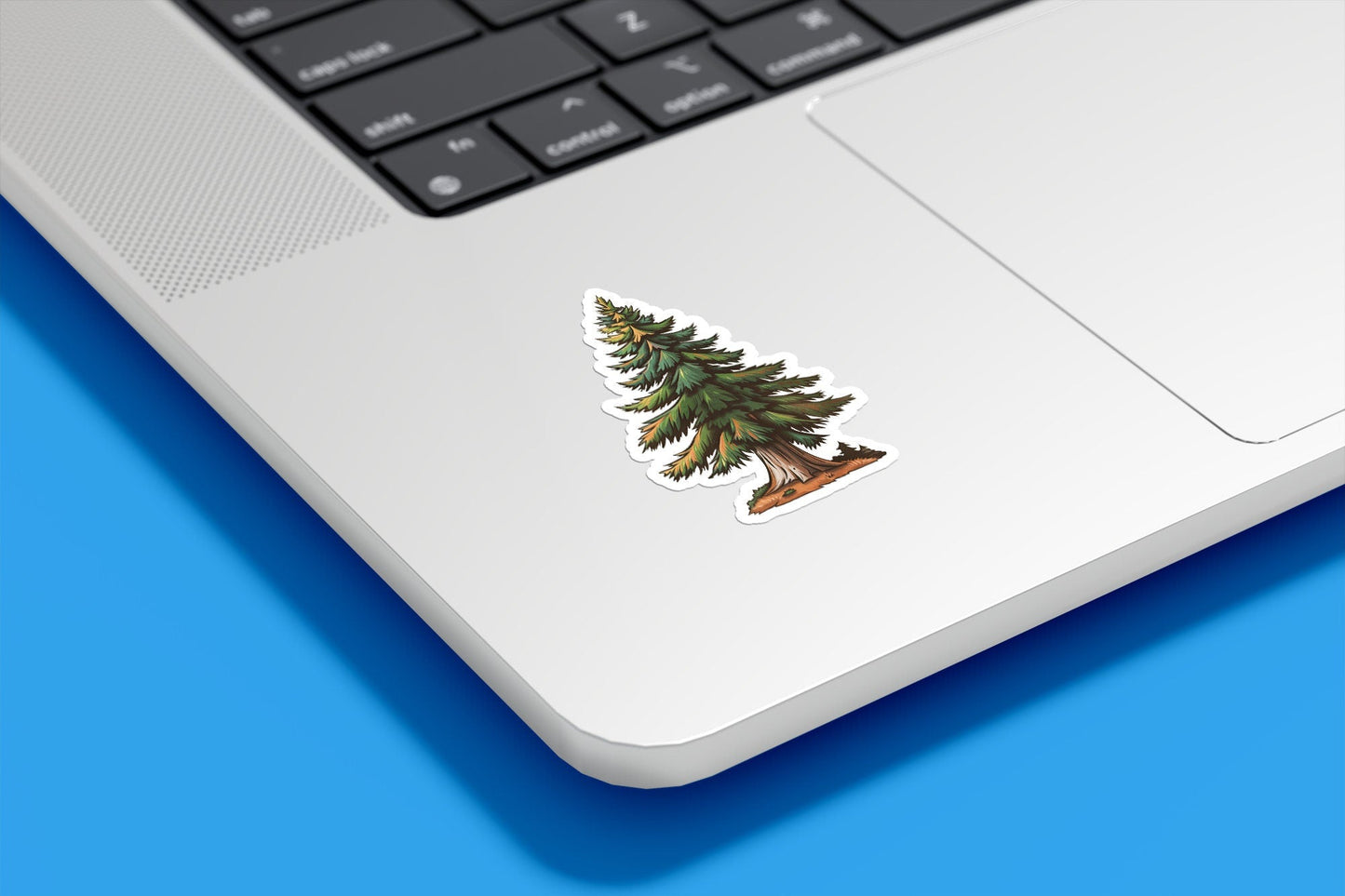 Majestic Redwood Tree Vinyl Sticker