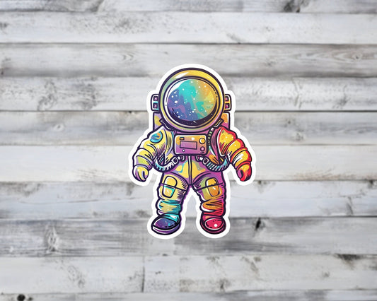Cosmic Astronaut Vinyl Sticker