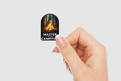 Campfire Master Vinyl Sticker