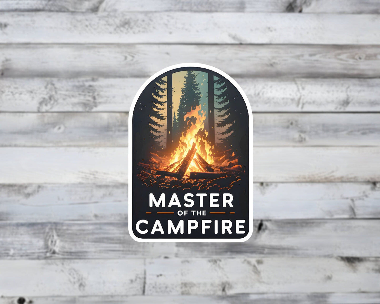 Campfire Master Vinyl Sticker