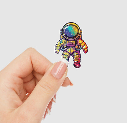 Cosmic Astronaut Vinyl Sticker