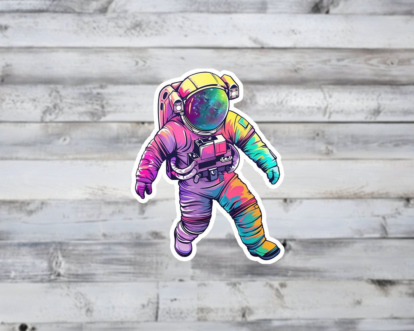 Astronaut Voyager Vinyl Sticker