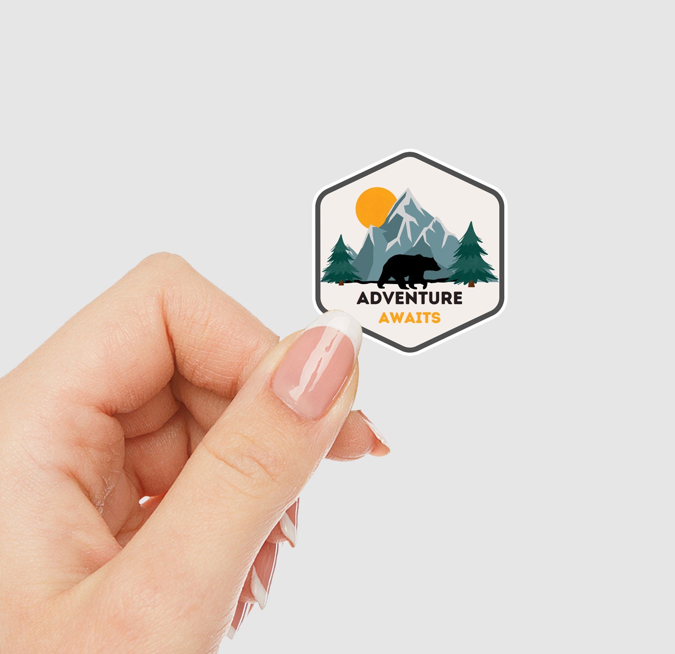 Adventure Awaits Vinyl Sticker