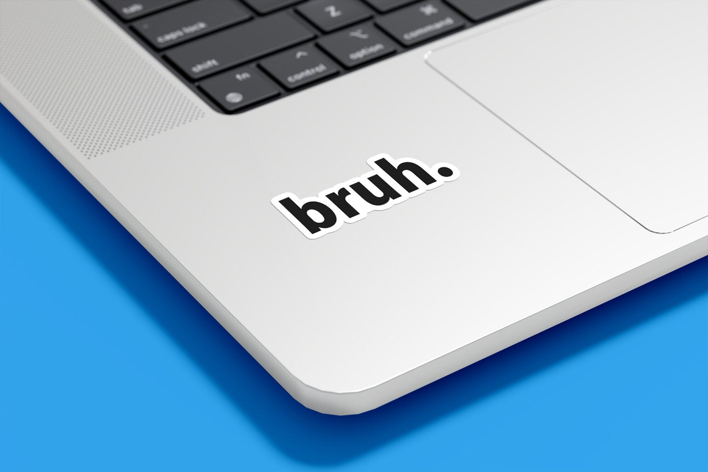 bruh Vinyl Sticker
