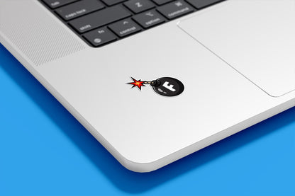 F Bomb Vinyl Sticker