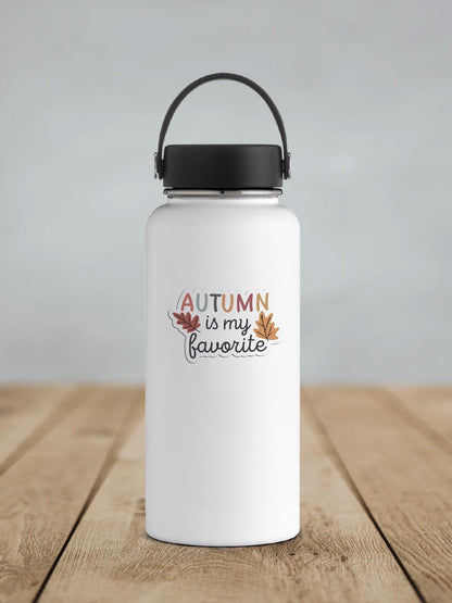 Autumn is My Favorite Vinyl Sticker