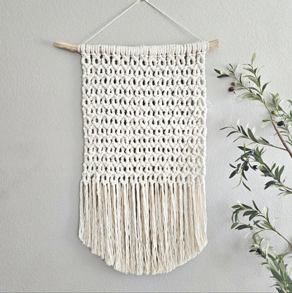 Extra large macrame wall hanging. Ready to ship.