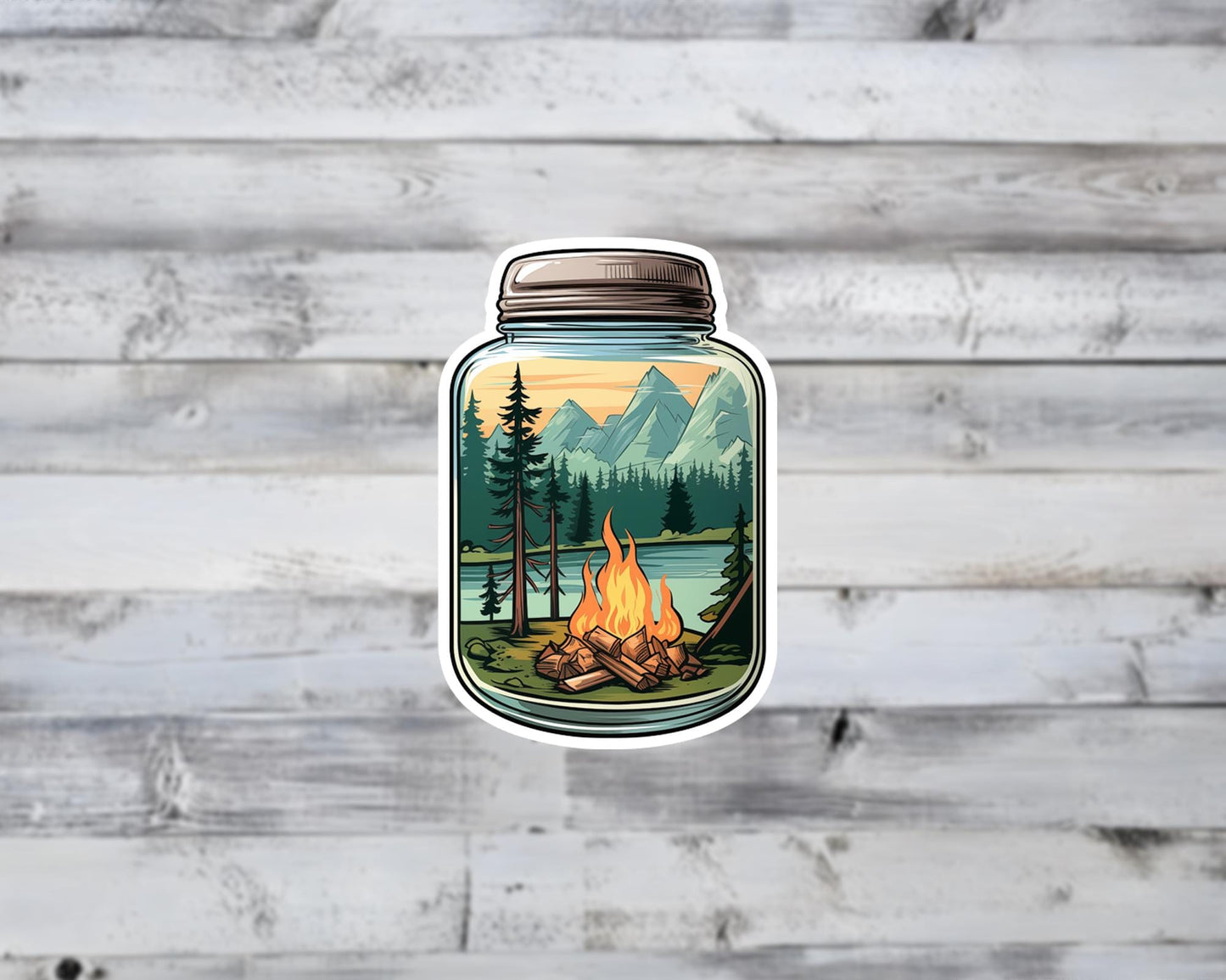Nature Scenery Pack of Vinyl Stickers