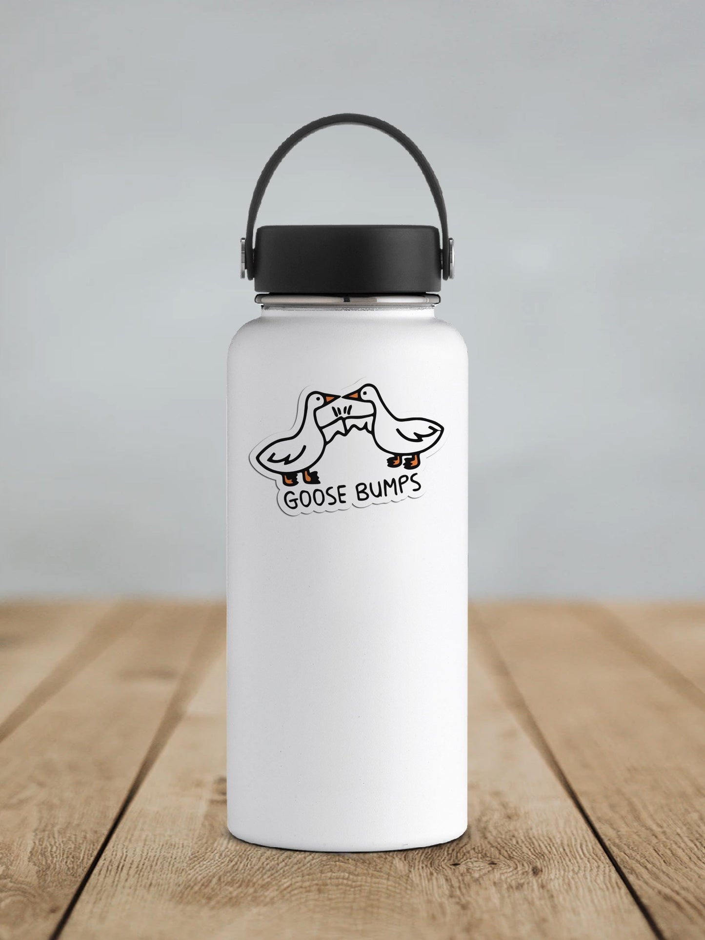 Goose Bumps Vinyl Sticker