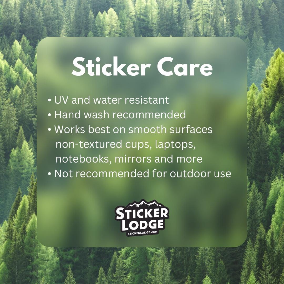 Happy Cat Kawaii Vinyl Sticker