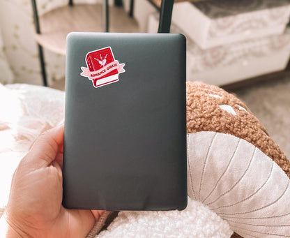 Romance Girlie Book Vinyl Sticker