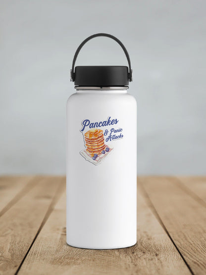 Pancakes and Panic Attacks Vinyl Sticker