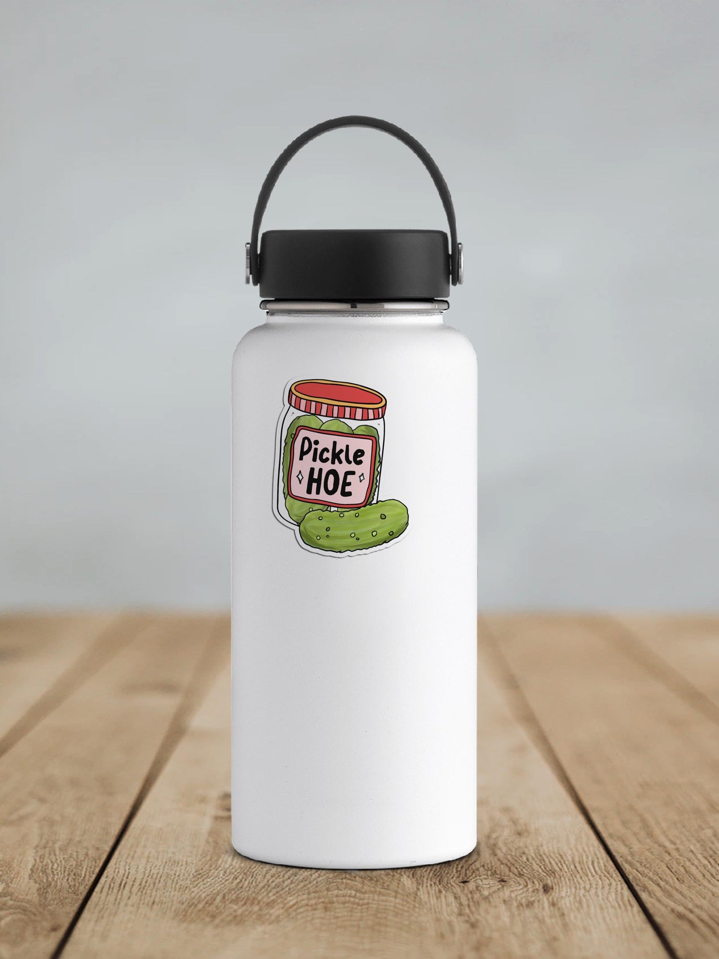 Pickle Hoe Vinyl Sticker