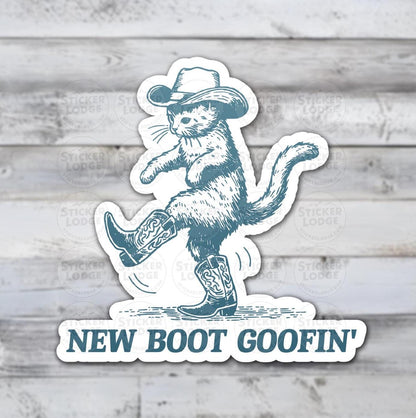 New Boot Goofin Vinyl Sticker