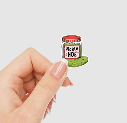 Pickle Hoe Vinyl Sticker