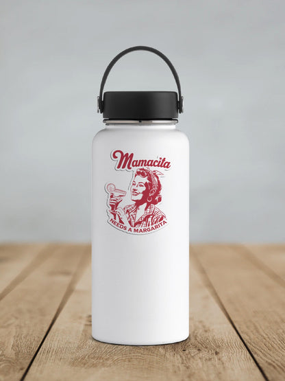 Mamacita Needs A Margarita Vinyl Sticker