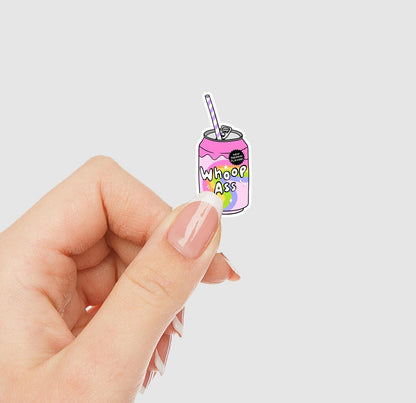 Can of Whoop Ass Vinyl Sticker