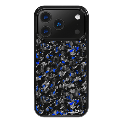 iPhone | Blue Flake Real Forged Carbon Fiber Phone Case | CLASSIC Series
