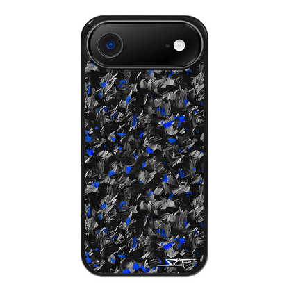 iPhone | Blue Flake Real Forged Carbon Fiber Phone Case | CLASSIC Series
