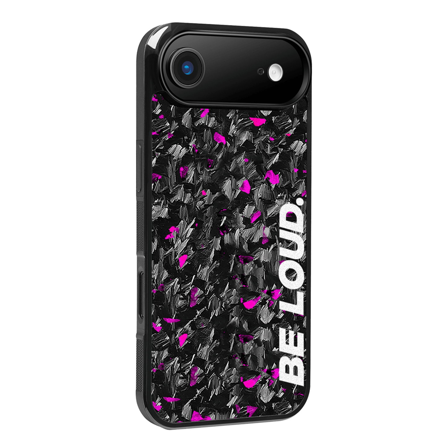 iPhone | Purple Flake Real Forged Carbon Fiber Case | BE LOUD. x SCF