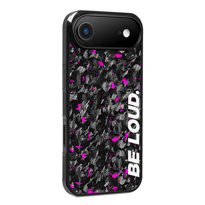 iPhone | Purple Flake Real Forged Carbon Fiber Case | BE LOUD. x SCF