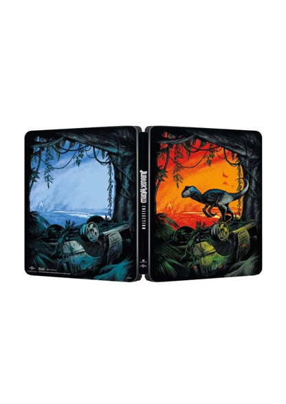 Jurassic World: 5-Movie Collection - Limited Edition Steelbook (Blu-ray + Digital)