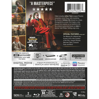 Joker - Limited Edition Steelbook (4K UHD + Blu-ray + Digital)