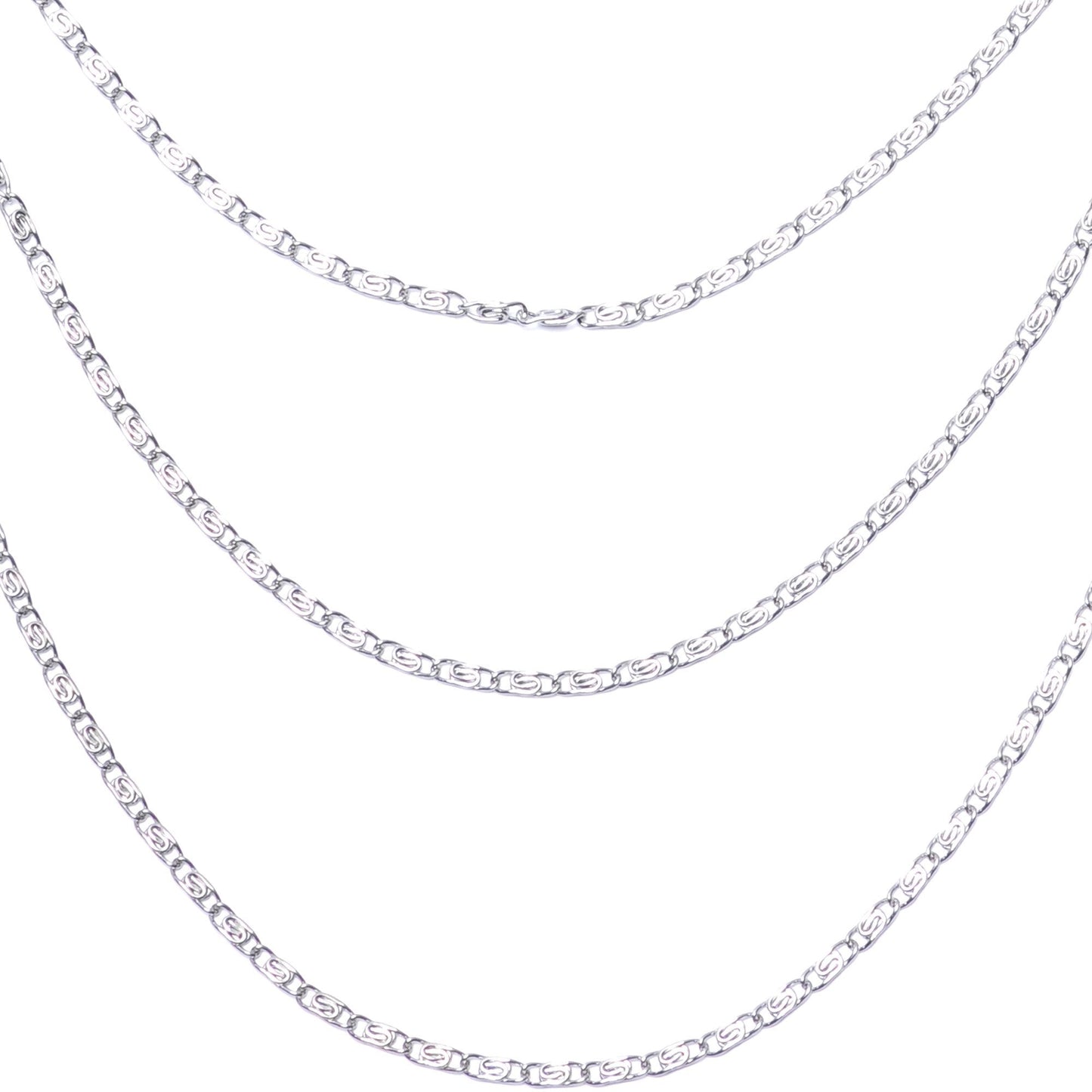 Handcrafted Swirly Link Dangle Nipple Chain