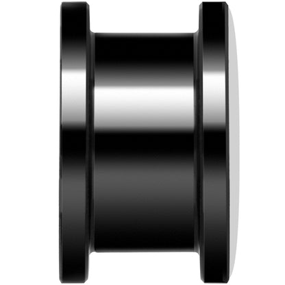 Pink Green Plaid Heart Skull Black Anodized Screw Fit Plug Set 9/16