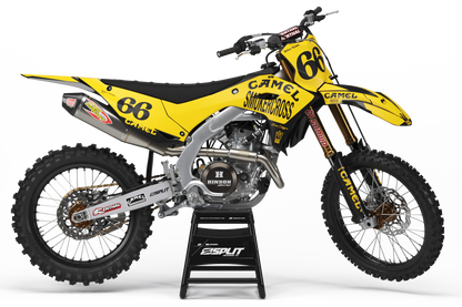 CAMEL SMOKERCROSS YELLOW Graphics Kit