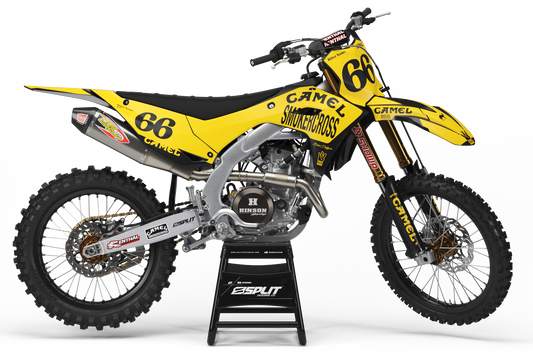 CAMEL SMOKERCROSS YELLOW Graphics Kit