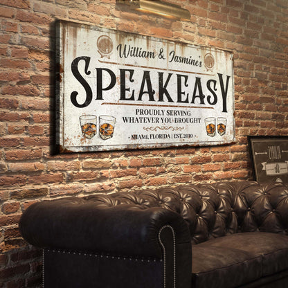 Speakeasy Sign V