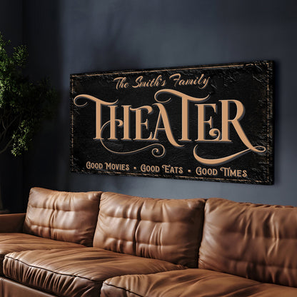 Personalized Theater Sign VI