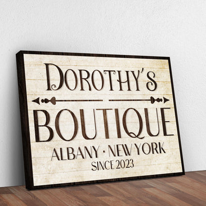 Boutique Sign IV