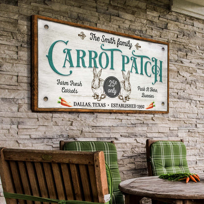 Farm Fresh Carrot Patch Sign II