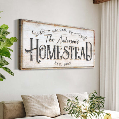 Homestead Sign VII