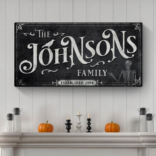 Personalized Gothic Sign III