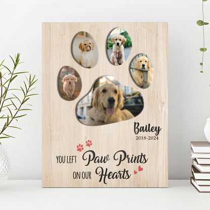 Pet Memorial Sign Gone But Never Forgotten