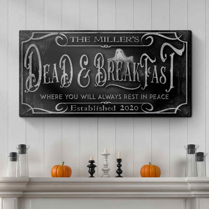 Personalized Dead & Breakfast Sign